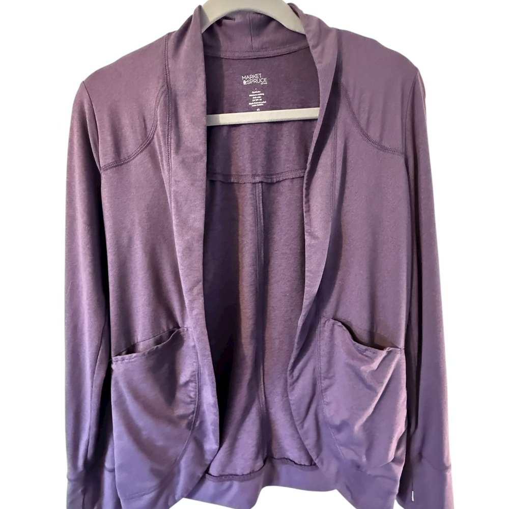 Market and Spruce Active WeFlex Zarola Cardigan -XS